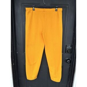 Vintage 70's Russell Athletic Yellow Cuffed‎ Sweatpants Men's S *READ*